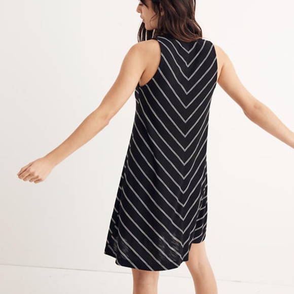 UNTIL 6/20! Madewell Highpoint Tank Dress Stripe - Picture 3 of 10